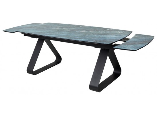 Стол Вильям 180 Аквамарин / графитовый каркас, в Набережных Челнах