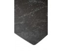 Стол ACUTO2 170 BLACK MARBLE Черный мрамор матовый, керамика/ черный каркас NEW! в Набережных Челнах