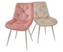 Стул MONACO UF910-08 PINK, велюр/капучино каркас M-City в Набережных Челнах