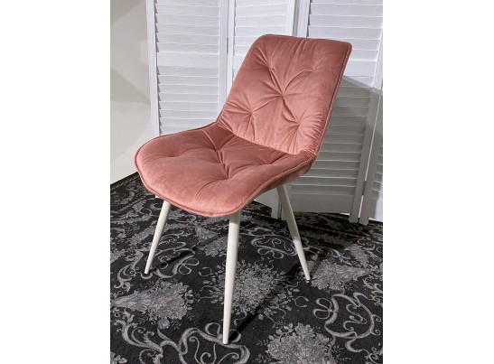 Стул MONACO UF910-08 PINK, велюр/капучино каркас M-City в Набережных Челнах