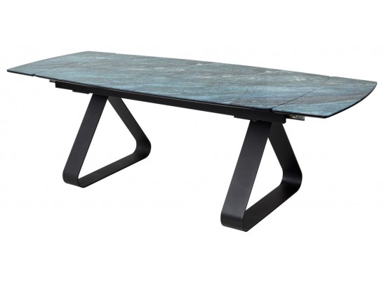 Стол Вильям 180 Аквамарин / графитовый каркас, в Набережных Челнах