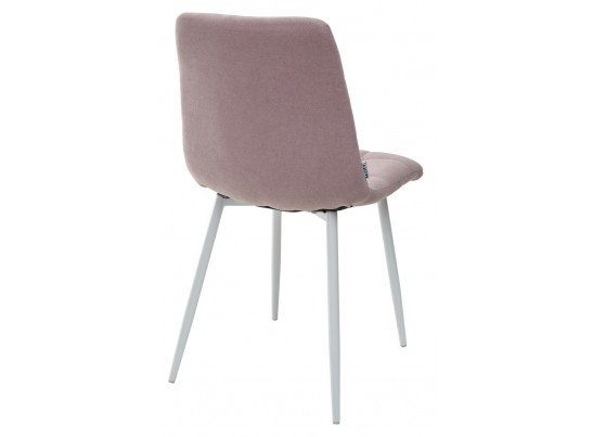 Стул CHILLI UF860-04B сиреневый, ткань/ белый каркас в Набережных Челнах