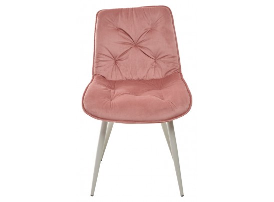 Стул MONACO UF910-08 PINK, велюр/капучино каркас M-City в Набережных Челнах