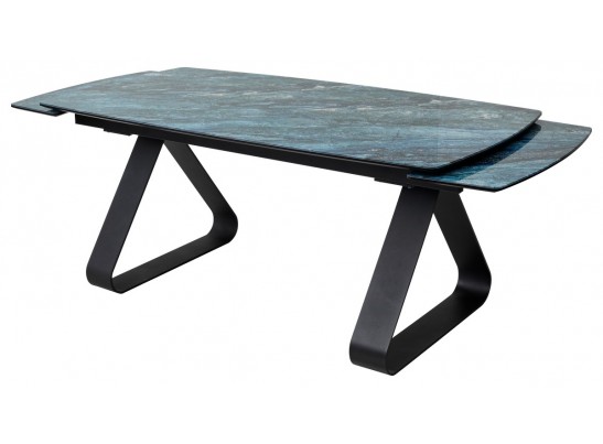 Стол Вильям 180 Аквамарин / графитовый каркас, в Набережных Челнах