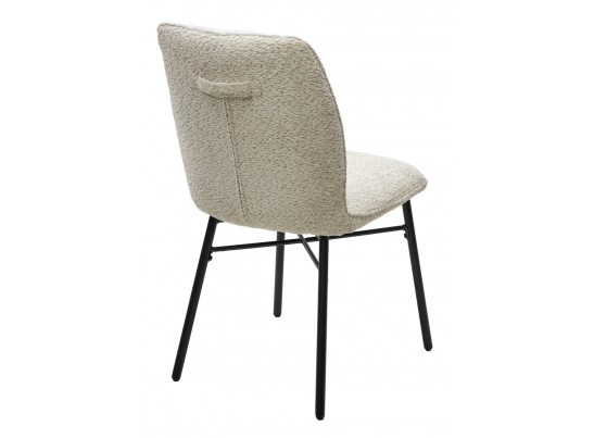 Стул COMO UF998-04 бежевый, букле / черный каркас / Товарный знак DISAUR в Набережных Челнах Стул COMO UF998-04 бежевый, букле / черный каркас / Товарный знак DISAUR в Набережных Челнах