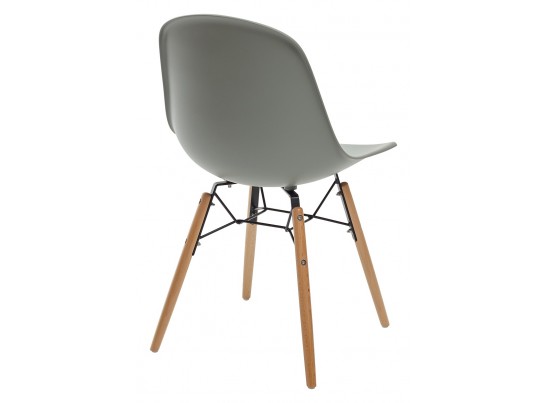 Стул BONNIE 292-DPP серый с деревянными ножками в Набережных Челнах