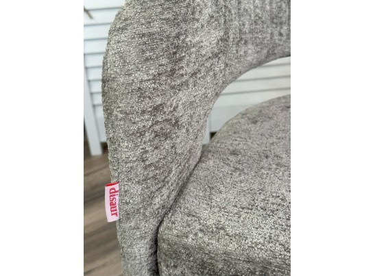 Стул SNUG 3018-17 серый, шенилл / черный каркас, ®DISAUR в Набережных Челнах