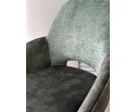 Стул BERRIES 360 град., Зеленый Loris-39, велюр/темно-зеленый 7525-156, велюр/ черный каркас, DISAUR Стул BERRIES 360 град., Зеленый Loris-39, велюр/темно-зеленый 7525-156, велюр/ черный каркас, DISAUR