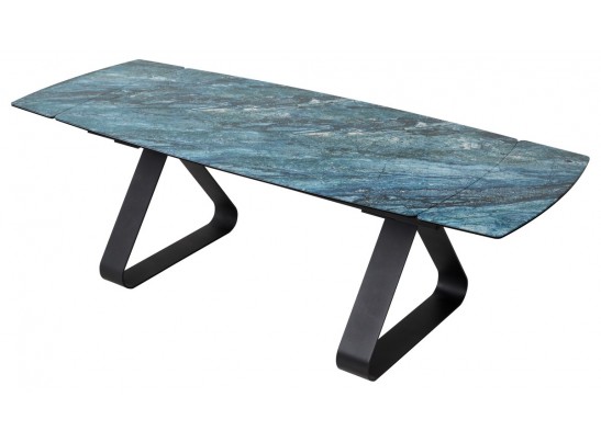 Стол Вильям 180 Аквамарин / графитовый каркас, в Набережных Челнах