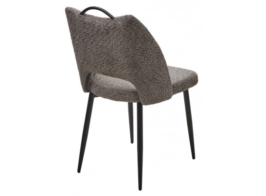 Стул JANETY UF998-15 серый, букле / черный каркас / Товарный знак DISAUR в Набережных Челнах