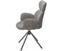 Стул VARDY 360 град.поворот. Темно-серый букле XD841-16 / Серый, ®DISAUR