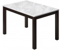Стол TME-6931 MBH SWEDEN белый мрамор / BB темный орех M-City в Набережных Челнах
