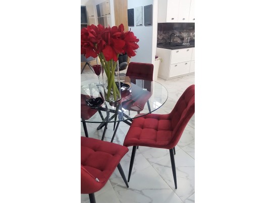 Стул CHIC G062-36 бургунди, велюр в Набережных Челнах Стул CHIC G062-36 бургунди, велюр в Набережных Челнах