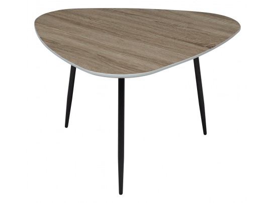 Стол журнальный WOOD62 #4 дуб серо-коричневый винтажный M-city в Набережных Челнах