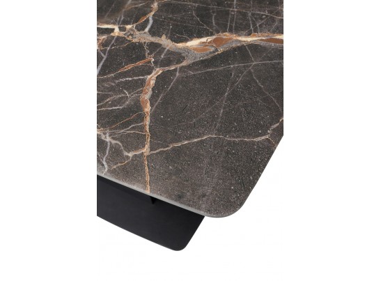 Стол Слим 120 МЕЙДЖИК, стекло / черный в Набережных Челнах