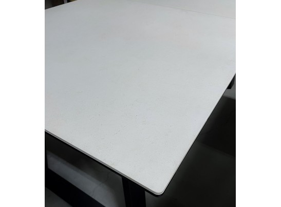 Стол Франк 180 Слоновая кость, керамика / черный каркас в Набережных Челнах