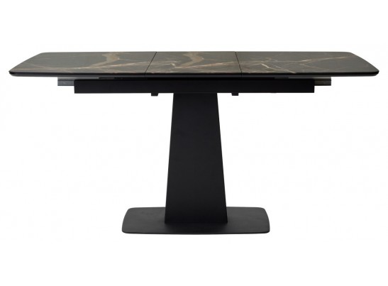 Стол Слим 120 МЕЙДЖИК, стекло / черный в Набережных Челнах