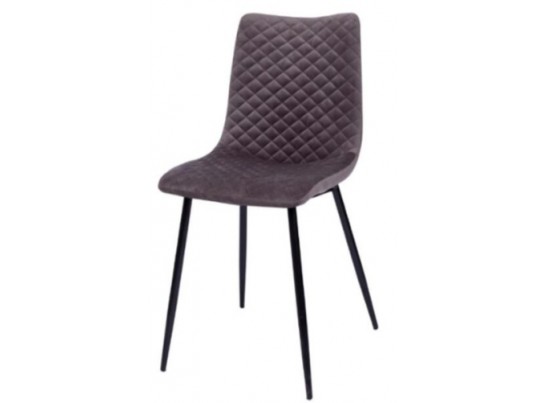 Стул TINTIN BLUVEL-86 NAVY BLUE / черный каркас в Набережных Челнах