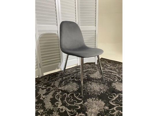 Стул PESCARA UF910-05 DARK GREY, велюр в Набережных Челнах