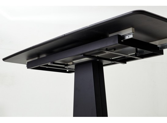 Стол Слим 120 МЕЙДЖИК, стекло / черный в Набережных Челнах