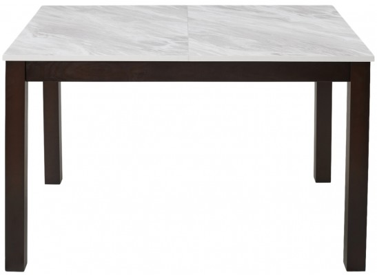 Стол TME-6931 MBH SWEDEN белый мрамор / BB темный орех M-City в Набережных Челнах