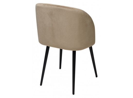 Стул YOKI G062-12 бежевый, велюр в Набережных Челнах