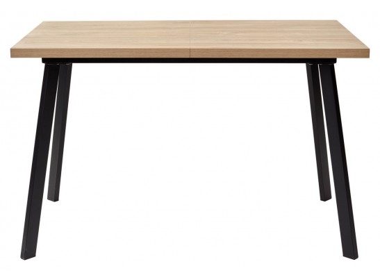 Стол ФИН 120 Дуб Канзас/черный каркас в Набережных Челнах