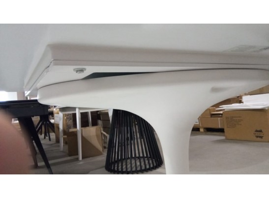 Стол AVOLA 180 MATT WHITE MARBLE SOLID CERAMIC / WHITE в Набережных Челнах