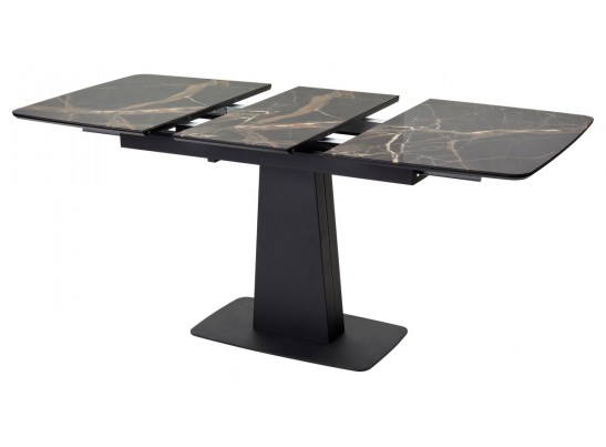 Стол Слим 120 МЕЙДЖИК, стекло / черный в Набережных Челнах