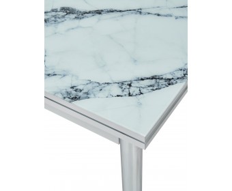 Стол 4001 WHITE MARBLE 