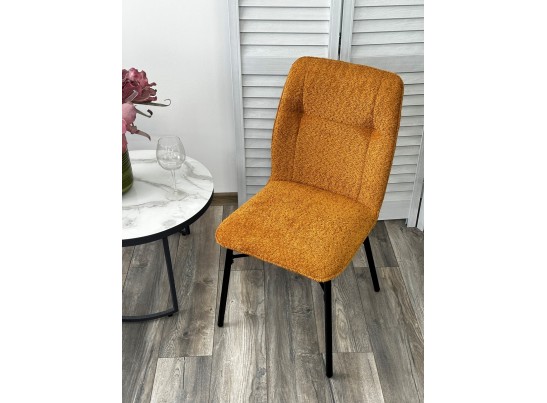 Стул COMO UF998-06 бронза, букле / черный каркас / Товарный знак DISAUR в Набережных Челнах