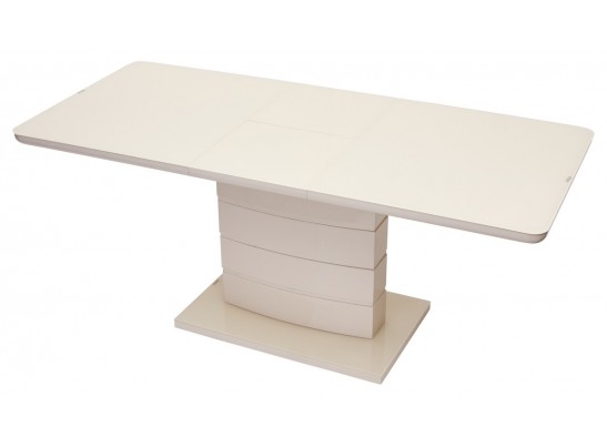 Стол ALTA 140 BEIGE / супер бежевое глянцевое стекло в Набережных Челнах Стол ALTA 140 BEIGE / супер бежевое глянцевое стекло в Набережных Челнах