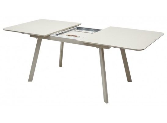 Стол ARUBA 140 CAPPUCСINO/ CAPPUCСINO глянцевое стекло в Набережных Челнах