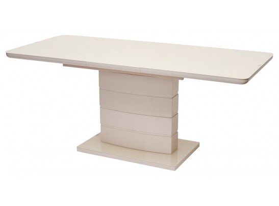 Стол ALTA 140 BEIGE / супер бежевое глянцевое стекло в Набережных Челнах Стол ALTA 140 BEIGE / супер бежевое глянцевое стекло в Набережных Челнах