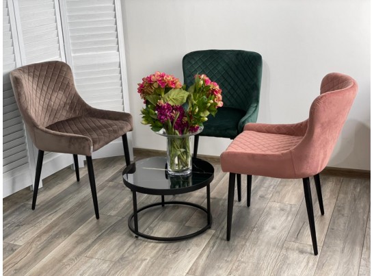 Стул SORREL BLUVEL-38 LATTE, велюр в Набережных Челнах