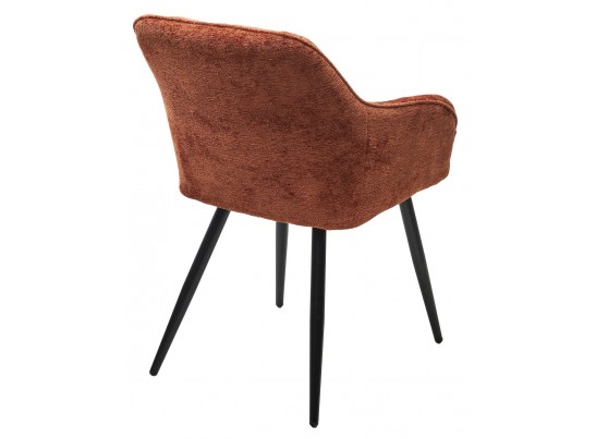 Стул REFLET 3018-09 терракотовый, шенилл / черный каркас, ®DISAUR в Набережных Челнах