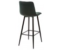 Барный стул LECCO UF910-14 DARK GREEN, велюр, 4 шт./2 кор. в Набережных Челнах