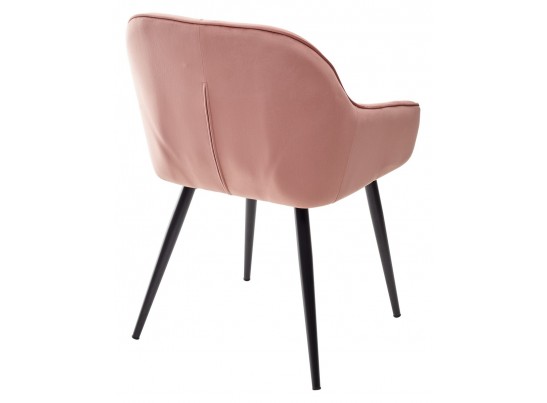 Стул BREEZE BLUVEL-52 PINK/ черный каркас, велюр в Набережных Челнах Стул BREEZE BLUVEL-52 PINK/ черный каркас, велюр в Набережных Челнах