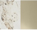 Стол CORNER 120 GLOSS LUXURY PANDORA SOLID CERAMIC / шампань, ®DISAUR Стол CORNER 120 GLOSS LUXURY PANDORA SOLID CERAMIC / шампань, ®DISAUR