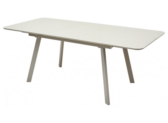 Стол ARUBA 140 CAPPUCСINO/ CAPPUCСINO глянцевое стекло в Набережных Челнах