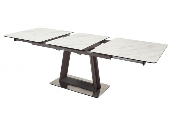 Стол OSVALD 160 MARBLES KL-99 Белый мрамор, итальянская керамика в Набережных Челнах