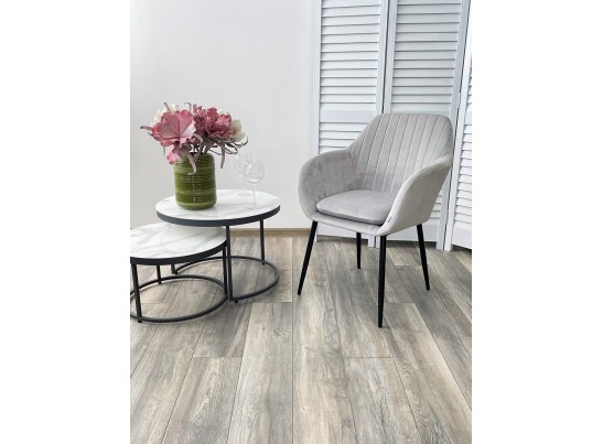 Стул ALABAMA BLUVEL-03 LIGHT GREY, велюр / черный каркас в Набережных Челнах Стул ALABAMA BLUVEL-03 LIGHT GREY, велюр / черный каркас в Набережных Челнах
