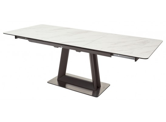 Стол OSVALD 160 MARBLES KL-99 Белый мрамор, итальянская керамика в Набережных Челнах