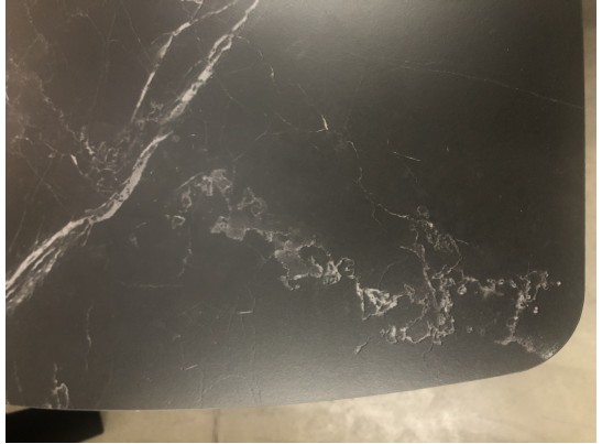 Стол ELIOT 120 MATT BLACK MARBLE SINTERED STONE/ BLACK в Набережных Челнах Стол ELIOT 120 MATT BLACK MARBLE SINTERED STONE/ BLACK в Набережных Челнах