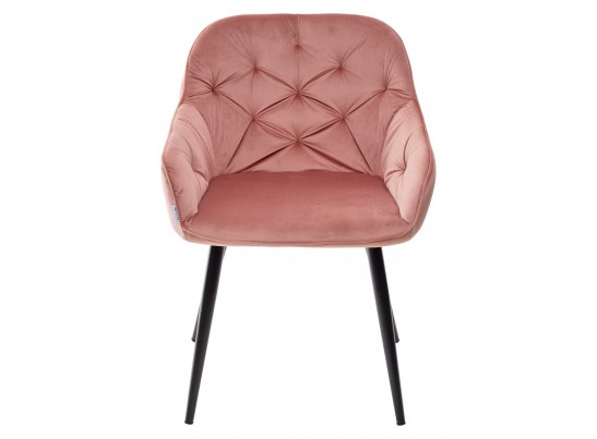 Стул BREEZE BLUVEL-52 PINK/ черный каркас, велюр в Набережных Челнах Стул BREEZE BLUVEL-52 PINK/ черный каркас, велюр в Набережных Челнах