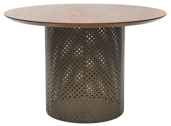 Стол RAFAEL 120 Орех 3001 МДФ / Бронза, ®DISAUR в Набережных Челнах