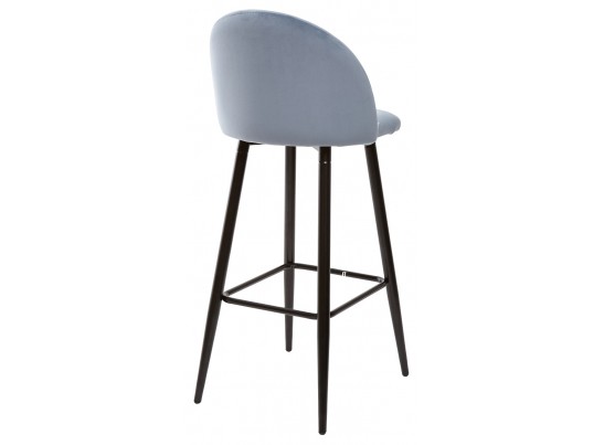 Барный стул MALIBU пудровый синий, велюр G108-56 в Набережных Челнах