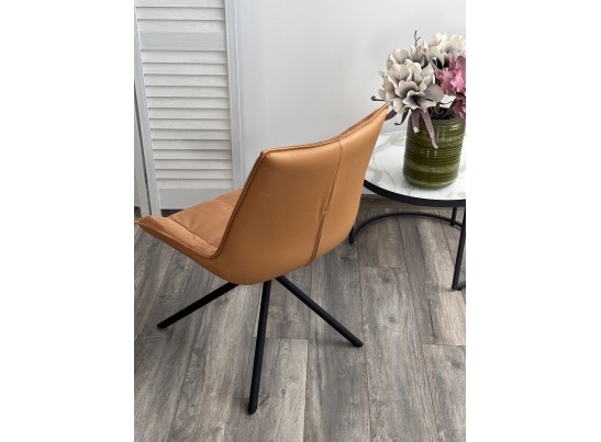 Стул ОСЛО Atmocfera 240 Оранжевый / Orakul 542 Оранжевый / Черный каркас в Набережных Челнах