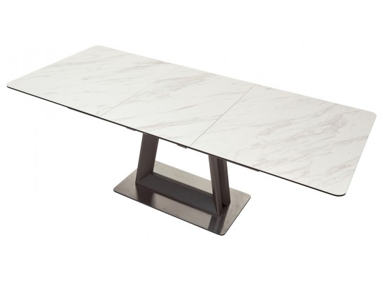 Стол OSVALD 160 MARBLES KL-99 Белый мрамор, итальянская керамика в Набережных Челнах