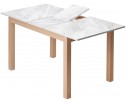 Стол TME-6931 MBH SWEDEN белый мрамор / MILKY WHITE M-City в Набережных Челнах
